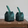 Silk Fabric Storage Bag, Weaving Brocade Tea Set Travel Bag, Chinese Style Tea Pot Justice Cup Cloth Bag, Printed Tote Bags 5