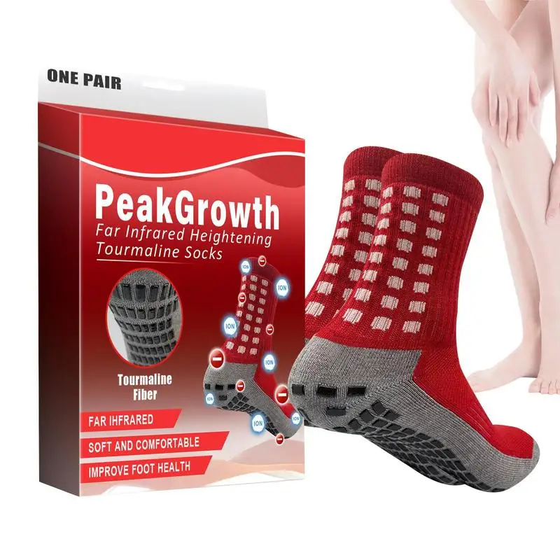 

Термоноски женские компрессионные для массажа ног, носки для пяток, термотерапевтические носки для поддержки при сжатии ног, не скользят в помещении