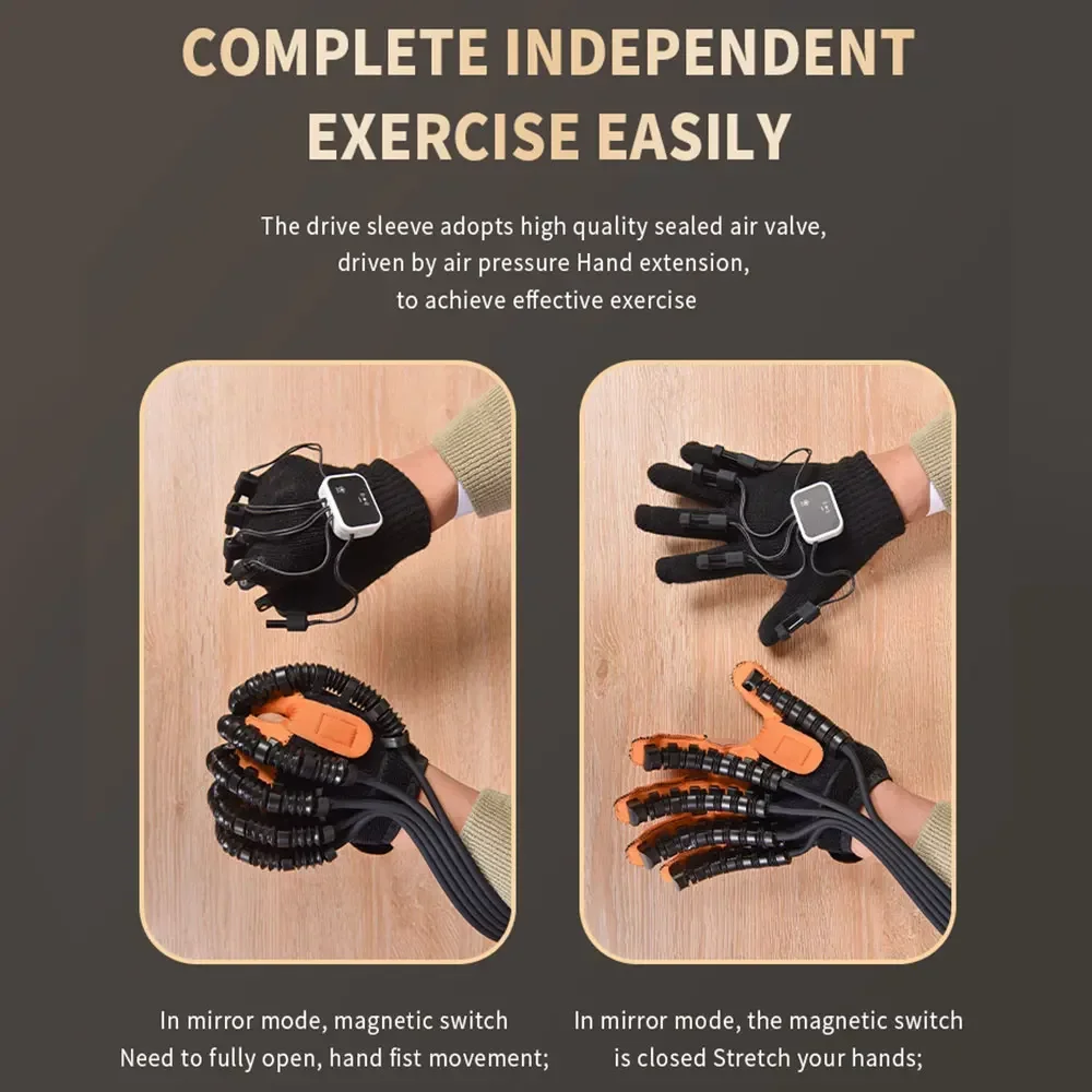 Rehabilitation Glove Hand Dysfunction Patient Training Device For Hand Stroke Relief Finger Cramps