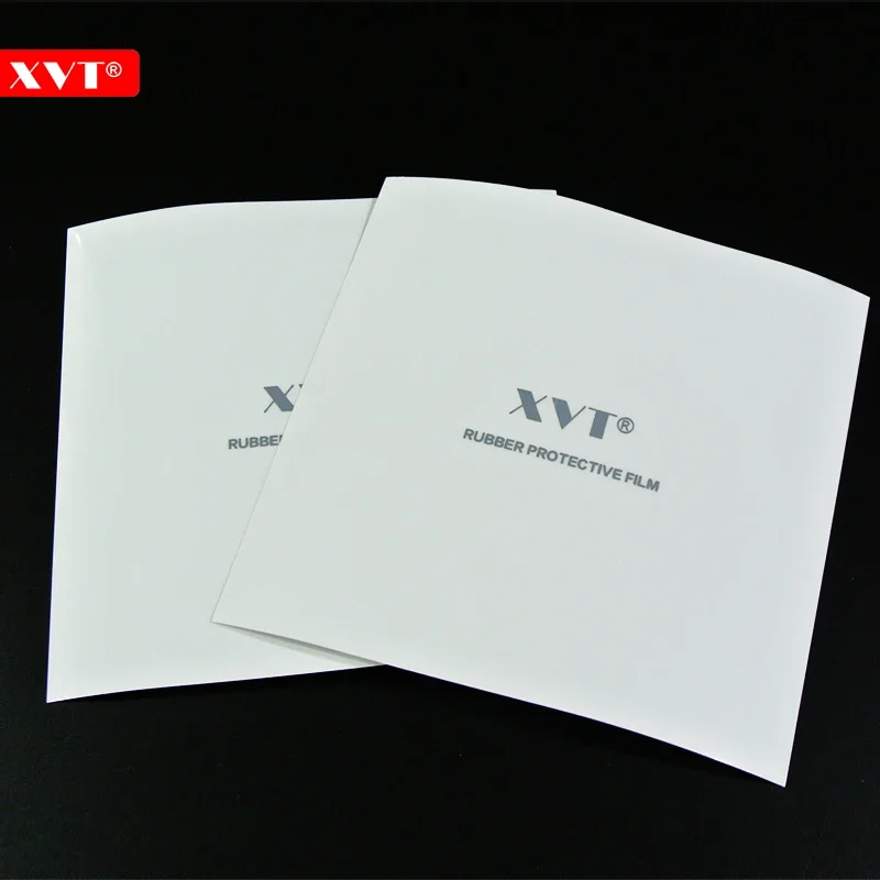 XVT 전문 탁구 고무 보호 필름 접착 필름/접착 탁구 커버 필름 10 개/몫