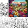 1pc Art Coloring Book 22 Page Coloring Books Gift For Birthday Party Relieve Stress Kill Time Graffiti Painting Drawing Art Book 4