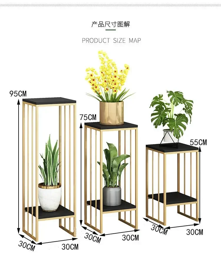 Konsolen tische nordische Schmiedeeisen Blumentopf Rack Wohnzimmer einfache Balkon nach Hause grüne Blumen regal Regal Pflanze Mueble Salon