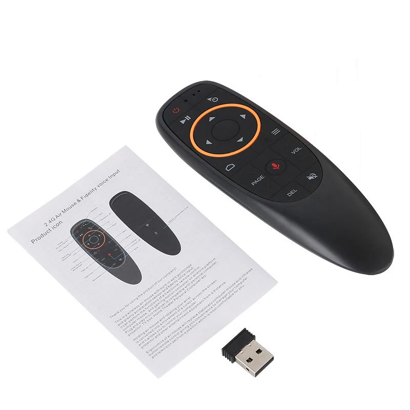 Air Mouse Voice Remote Control with 2.4G Wireless Gyroscope