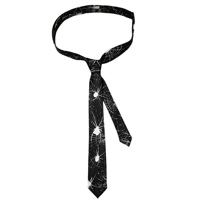 Classic Musical Notes Tie - Silky Narrow Necktie for Piano  Guitar Lovers