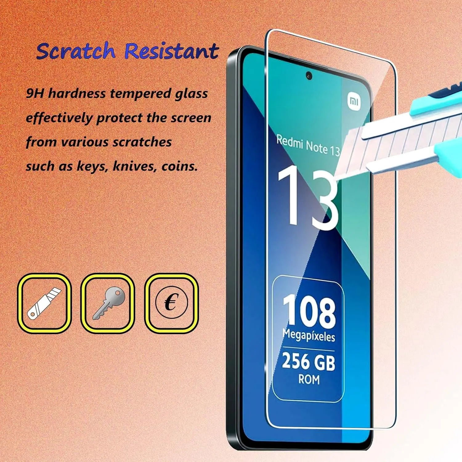 Premium 6.67 Tempered Glass Screen Protector Film
