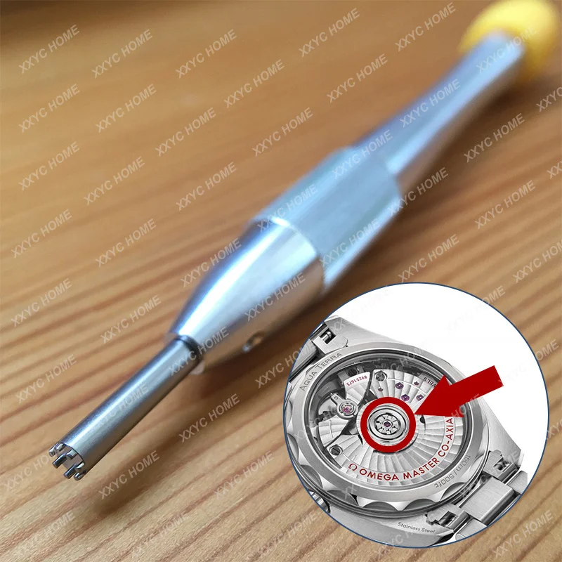 

Hexapod watch movement rotor screwdriver for 8800 movement rotor watch tools