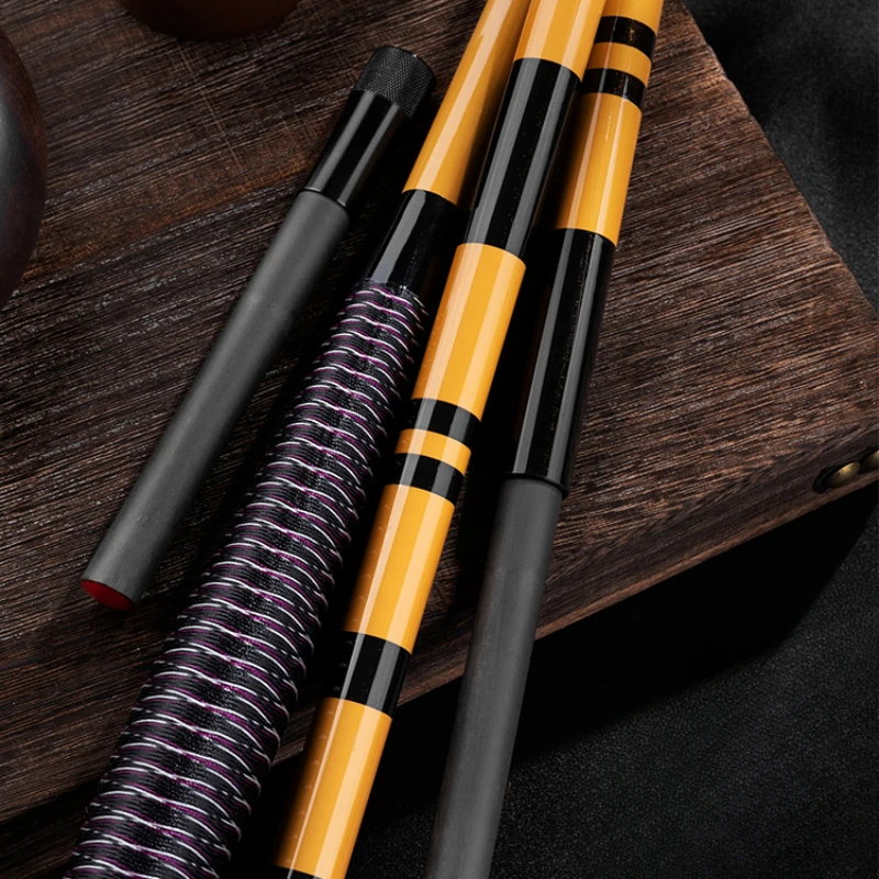 

Carbon and jade handle light, fine, and hard carbon insertion joint fishing net rod