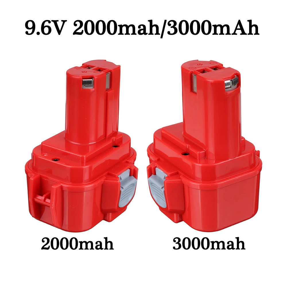 2000mah 3000mah 9.6v Power Tools Battery For Makita 9120 9122 9133 9134 9135 9135a 6222d 6260d