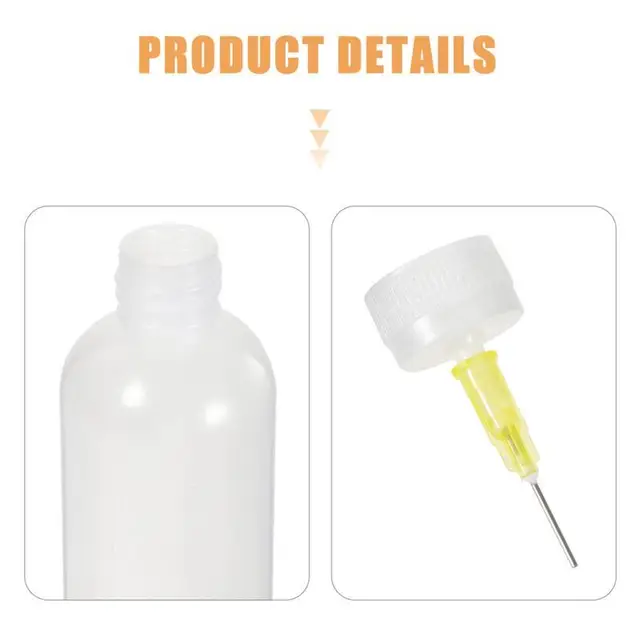 Bottle Squeeze Bottles Oil Tip Applicator Needle Glue Machine Sewing  Precision Spout Liquid Dispenser Container Dropper - AliExpress