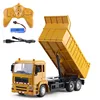 1/24 RC Car Electric Dump Truck Model Beach Rc Transport Car Children's Toy Boy Christmas Birthday Gift Model Truck 1