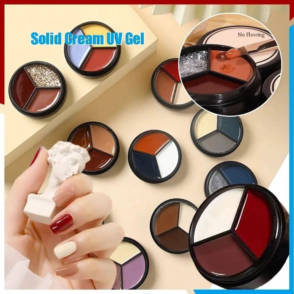 3-in-1 Fashion Gel Nail Polish Set