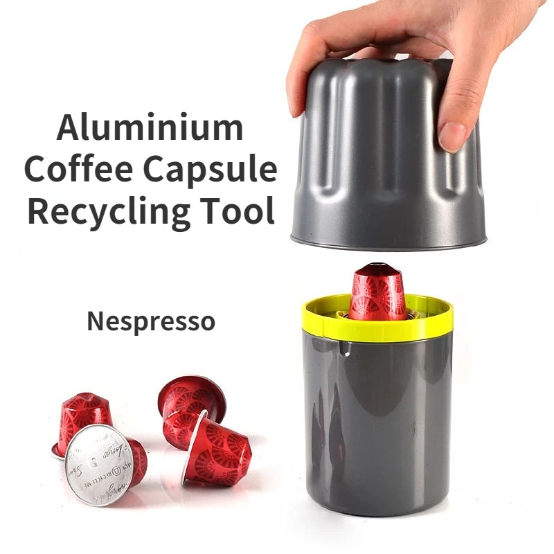 NespressoAluminumCoffeeCapsuleRecyclingEcoFriendlyToolFor