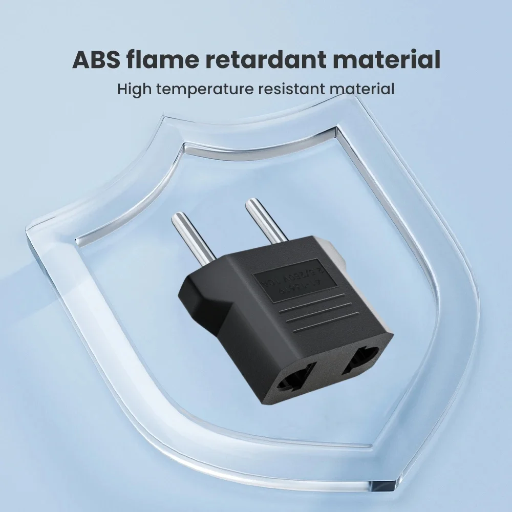 Plug Adapter 3/5/10Pcs European Euro EU to US USA
