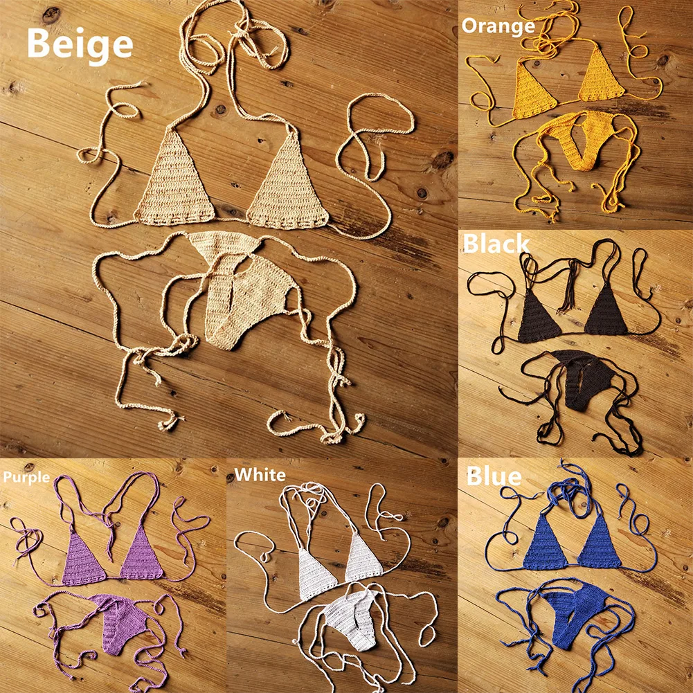 Hand-Crocheted Bikini Set - Workmanship detail