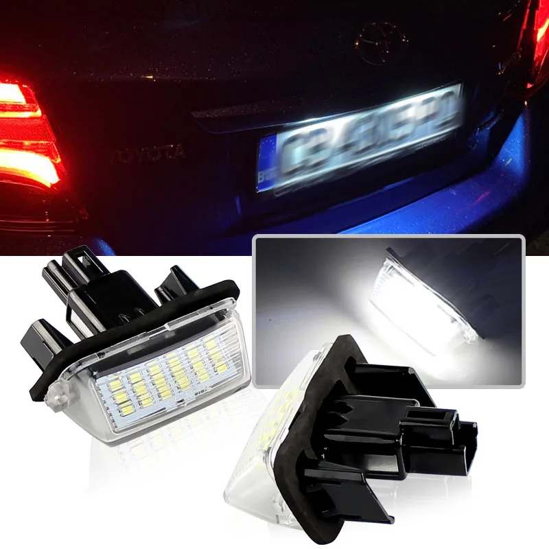 Lampada Targa A Led 2 Pezzi Per Camry Avalon Auris E18 Vichy Esquire Esquire Ez Noah Proace City Sai