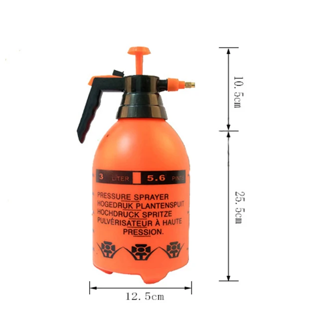 2L/3L Kézi Nyomású Trigger Permetező Palack Állítható Fúvóka Fej Kertész Műtrágyák Légkompressziós Szivattyú Spray -Palack - Image 6