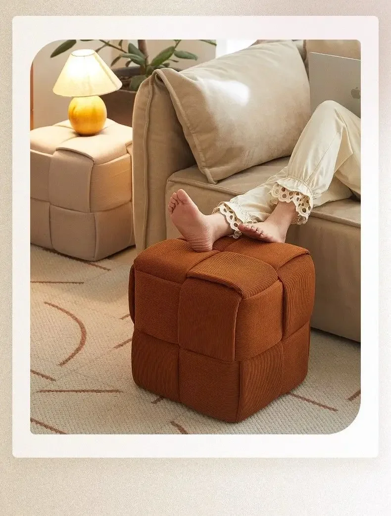 Ghế Sofa Phòng Khách Bên Phân Hộ Gia Đình Vuông Phân Bắc Âu Thấp Phân ...
