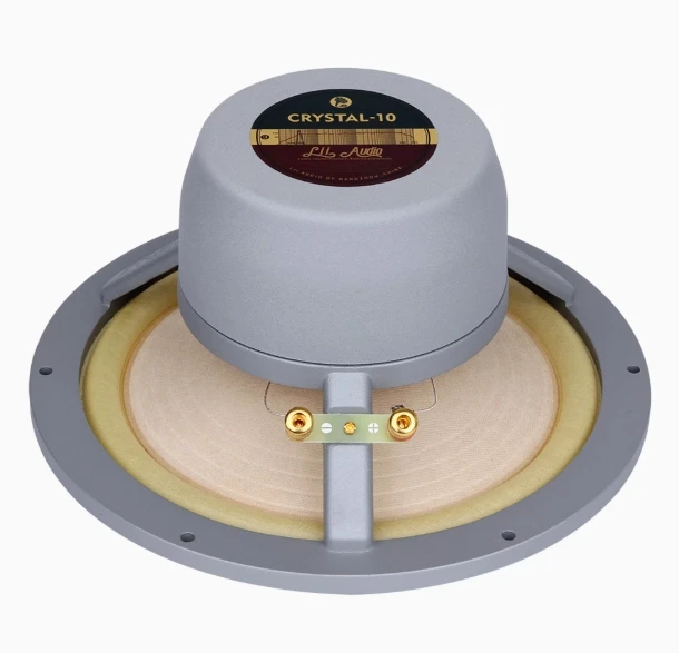 LII AUDIO New Crystal-10 Full Range Speaker Voice Coil 30mm Power 50W/Impedance 8ohm Wood Pulp Paper Pot Linen (1 PCS)