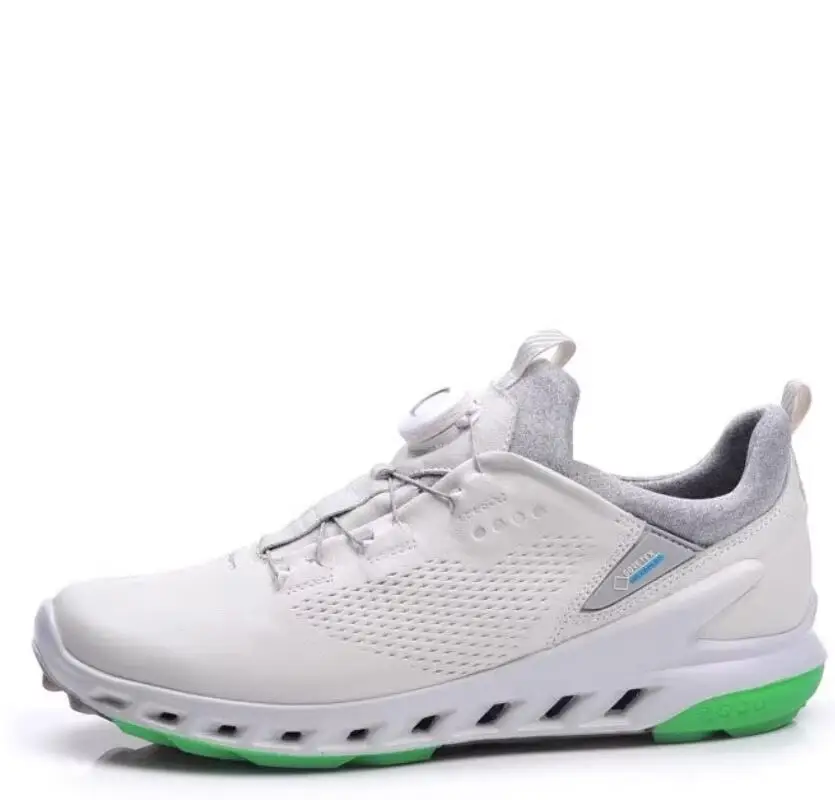 Professional Genuine Leathter Golf Shoes Men White Black Anti Slip Spikless Golf Sneakers Male High Quality Walking Shoes