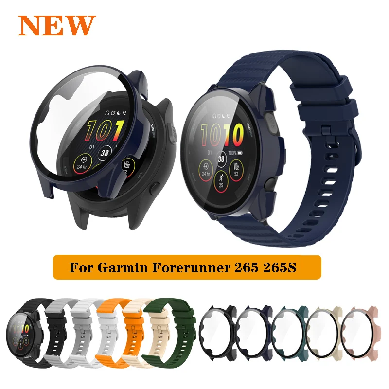 

Силиконовый ремешок для наручных часов Garmin Forerunner 265 265S