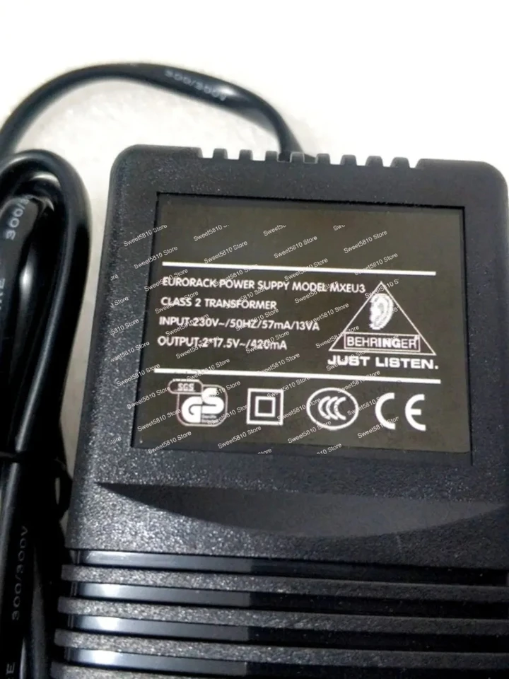 新しい BEHRINGER ミキサー 1002 1202 UB502 802 XENYX 外部電源