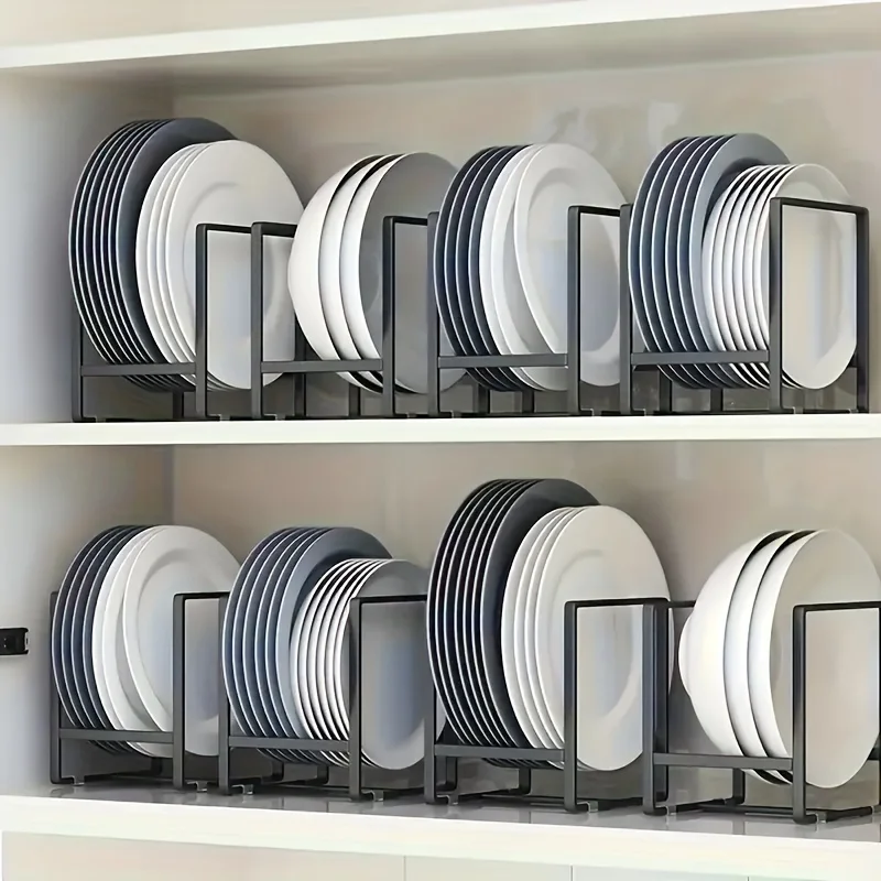 Kitchen Cabinet Plate Organizer 1