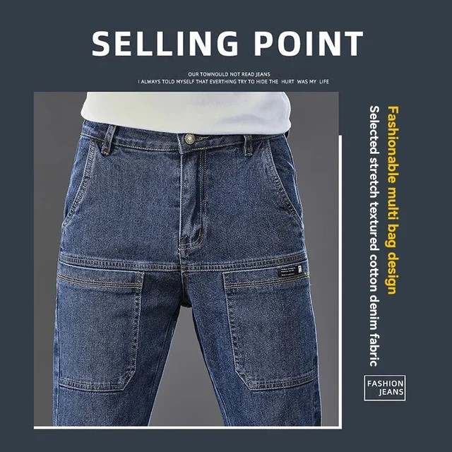 six pocket pants for men summer