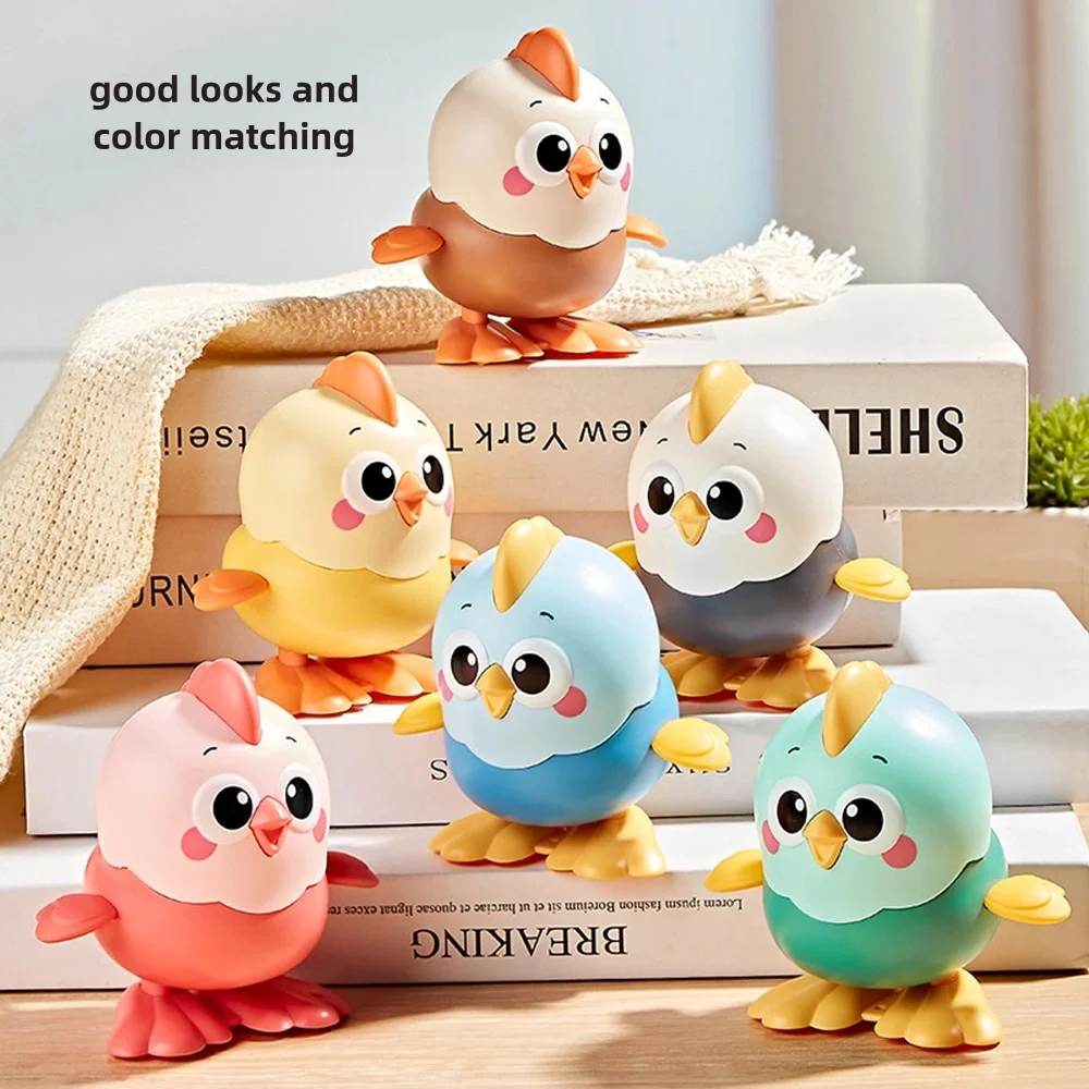 Cute Wind-up Chick Sensory Toy For Babies And Toddlers_voghion.com