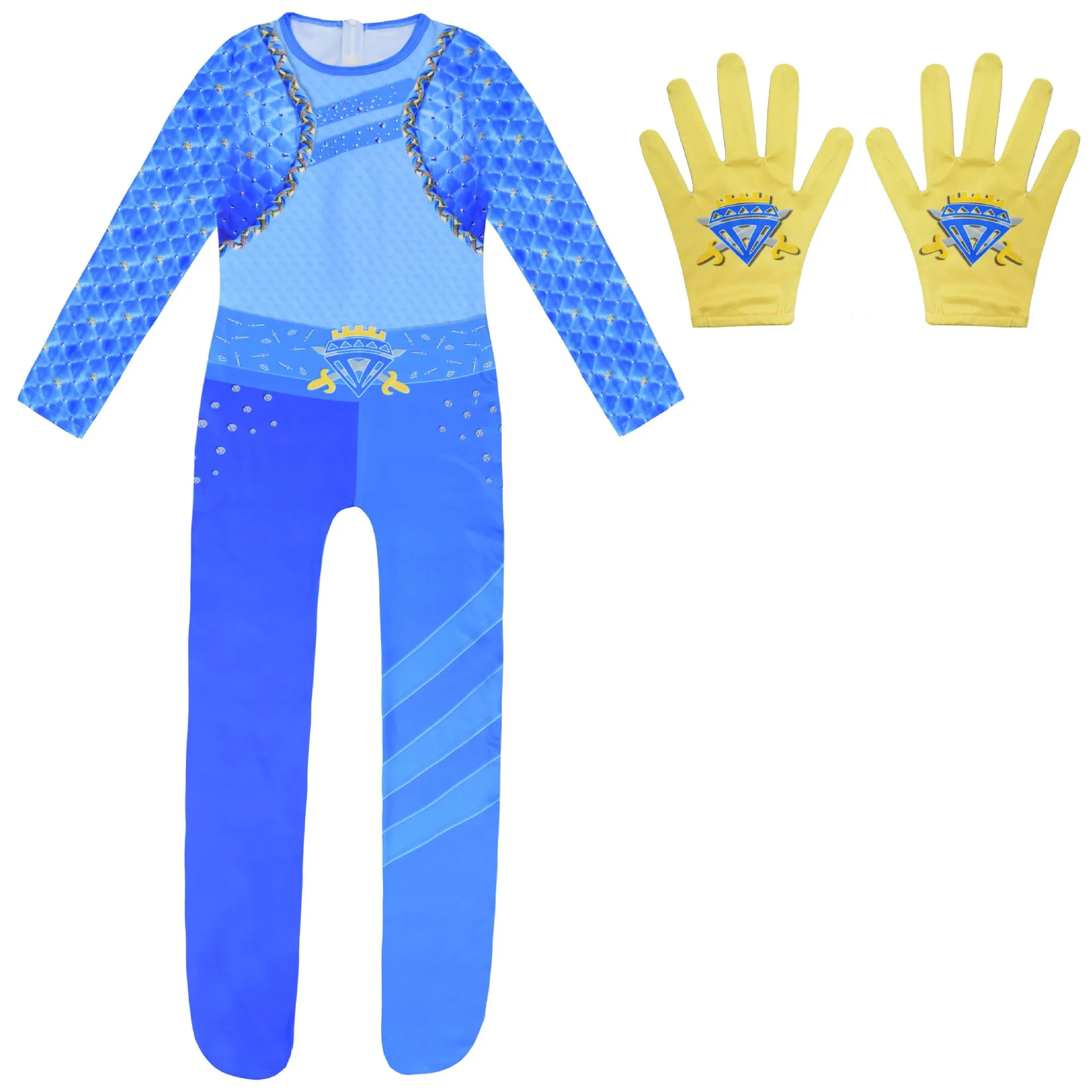 thumbnail image 1 of Nueva película The Rise of Red Ropa para niños Descendants 4 Disfraz de cosplay rojo para niñas Vestido de princesa de Halloween Vestidos de fiesta, 1 of 5