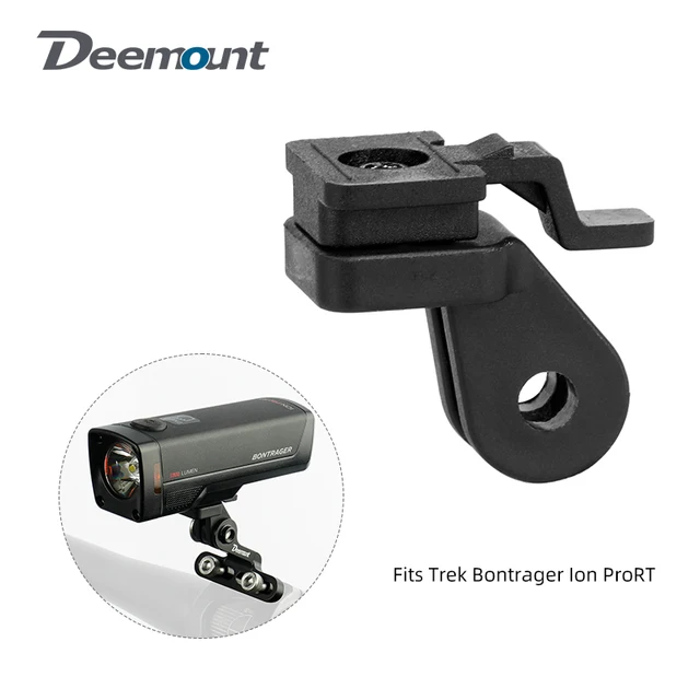 Headlight Holder Applicable to Trek Bontrager Ion Prort Fits GoPro Camera Adaption Bicycle Handlebar Stem Fork Helmet Mount