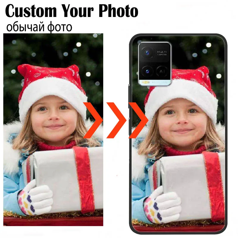 Custodie Personalizzate Personalizzate Per Vivo Y33S Y21 V2111 Y21S V2110 V2135 V2109 Cover Design Photo Picture Imagen Silicone Soft Fundas