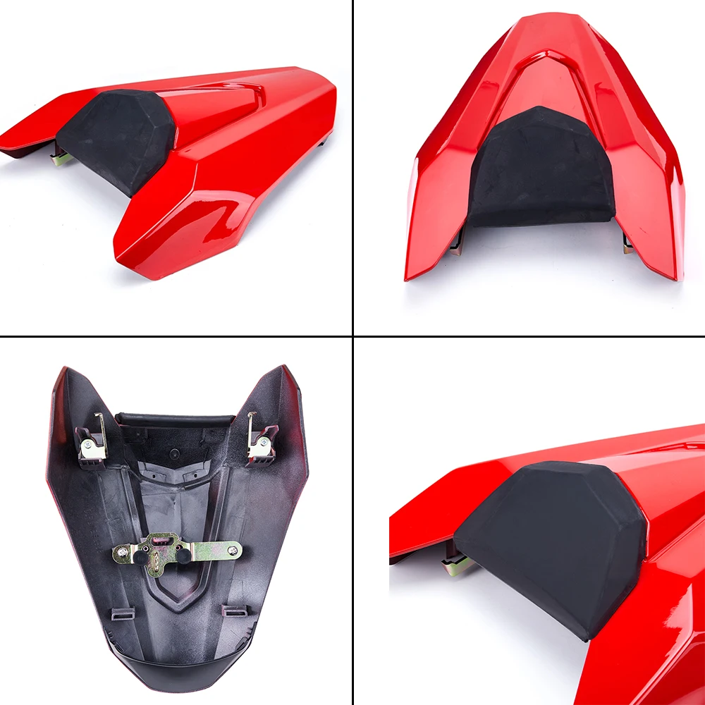 mtkracing para honda acessórios da motocicleta capa de assento traseiro com almofada de borracha