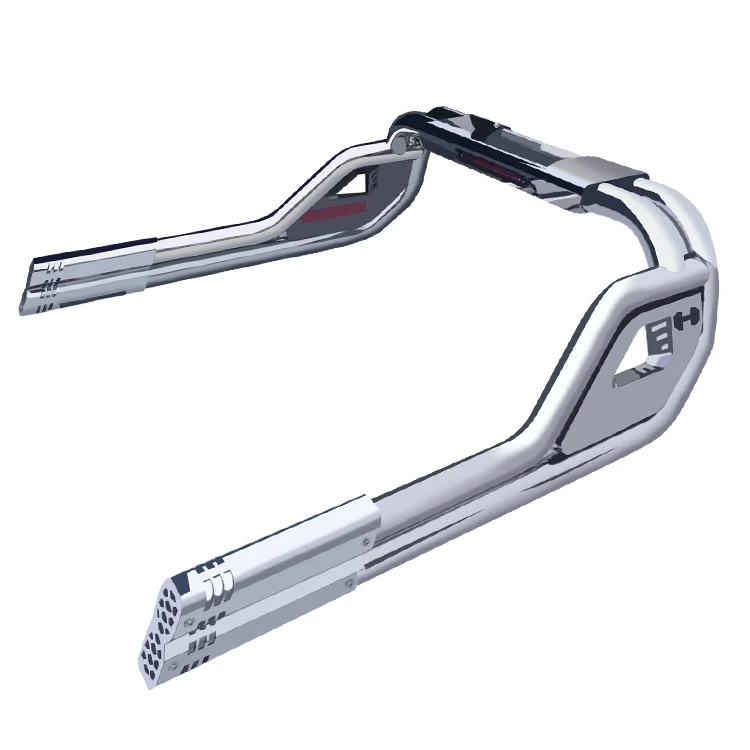 Pick Up Truck 4X4 accessories 201 Stainless Steel Anti Sports Roll Bar For Hilux D-Max NP300 Maxus T60 Triton