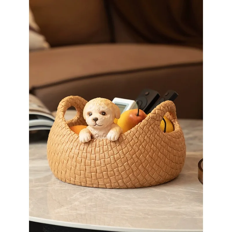 

Huixin Qiaoju Small Dog Nest Key Storage Box, Living Room Decoration, Entrance, Tea Table, Bookcase Decoration