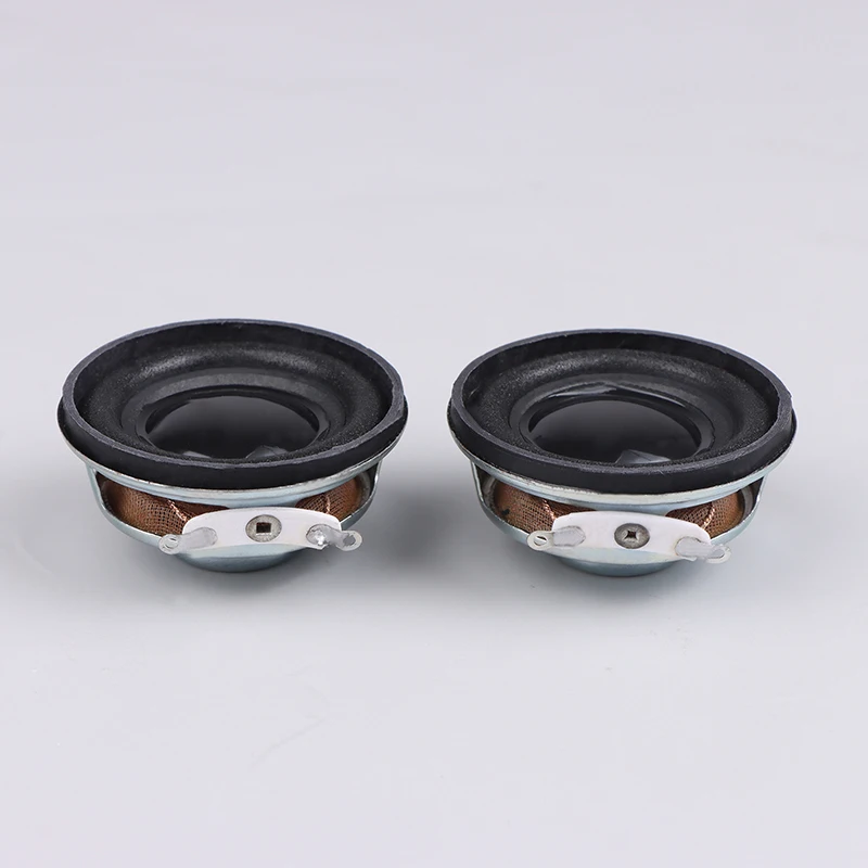 Bookshelf Speakers Portable Speaker Bluetooth Speaker Audio Speakers Tweeter Speaker 2pcs Mini Speaker 3W 4R Diameter 4CM Mini Amplifier Loudspeaker Trumpet 3 Watt 4 Ohm 40mm Speakers For Arduino Kit