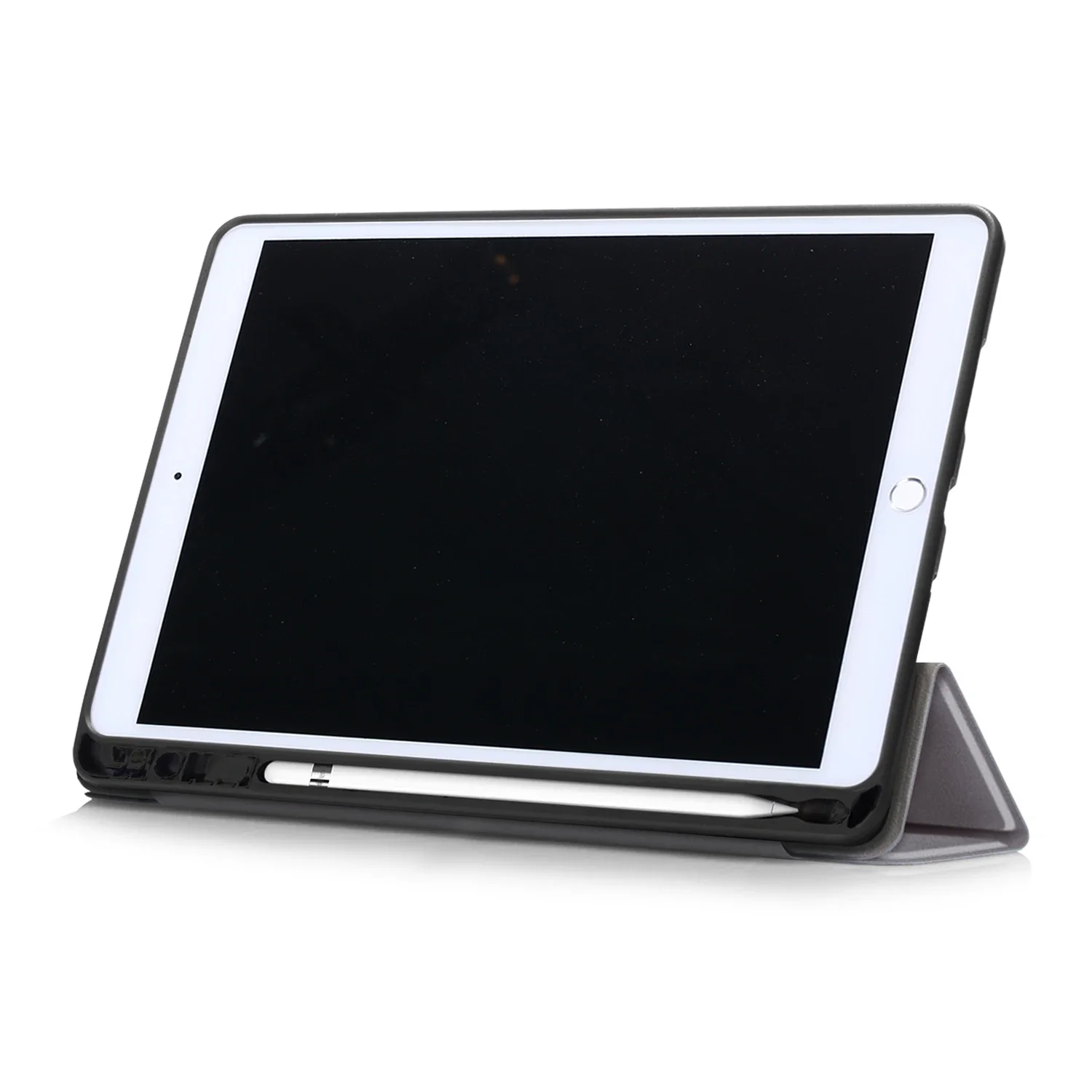 Capa de Silicone com Suporte Dobrável Magnético para Ipad Porta-lápis Tampa Traseira para Ipad Air Pro 105 Em2023 2023 - Imagem 3