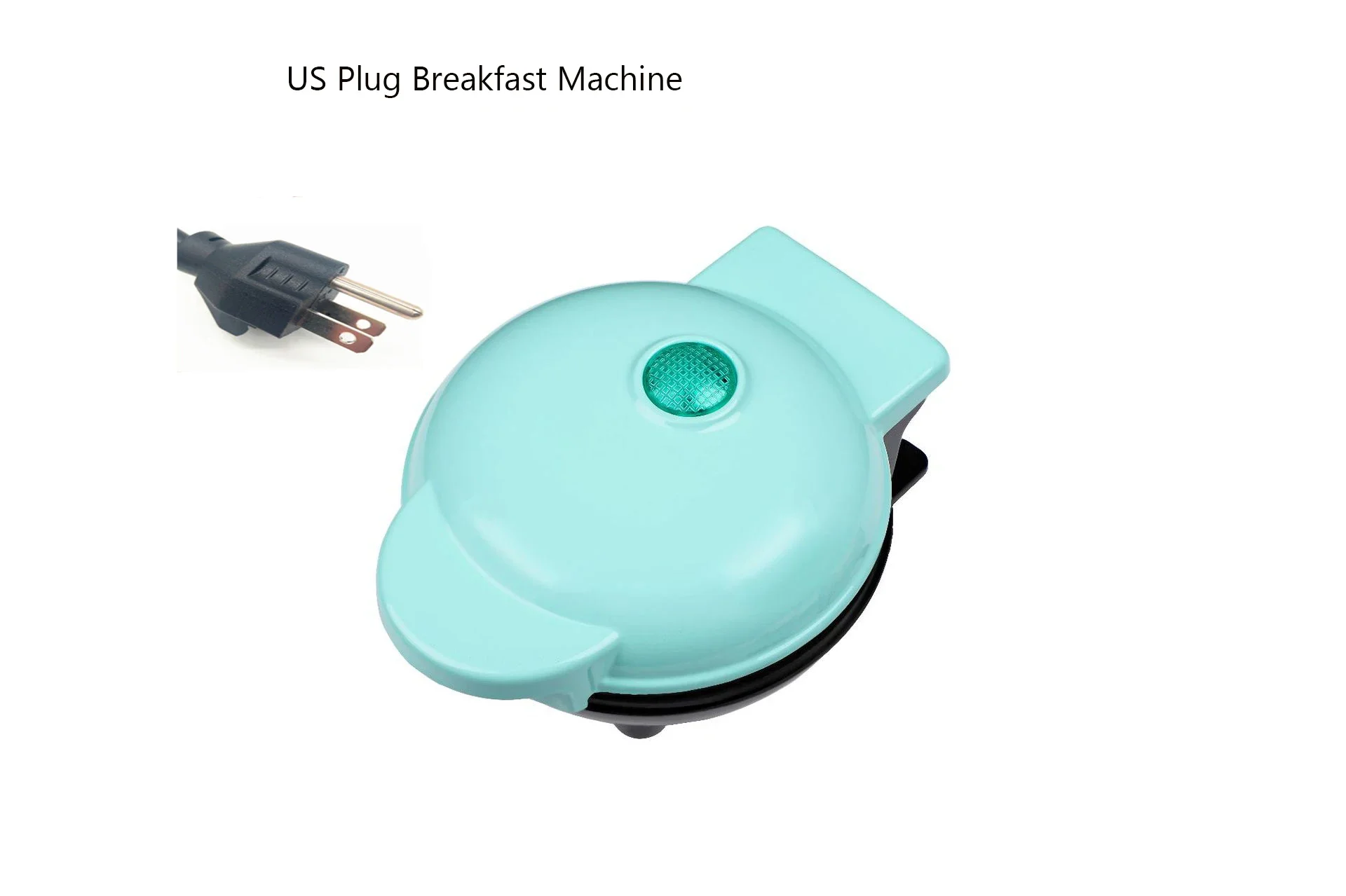Waffle Maker 1PC Bread Pancake Baking Cake Breakfast Machine Saming Metallurgy Home Mini Grill Omelette Grilling