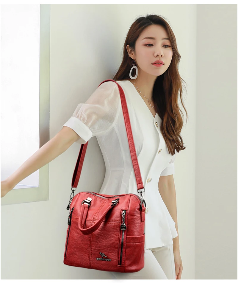 Women's Fashionable Retro Shoulder Bag Casual Large Capacity_voghion.com