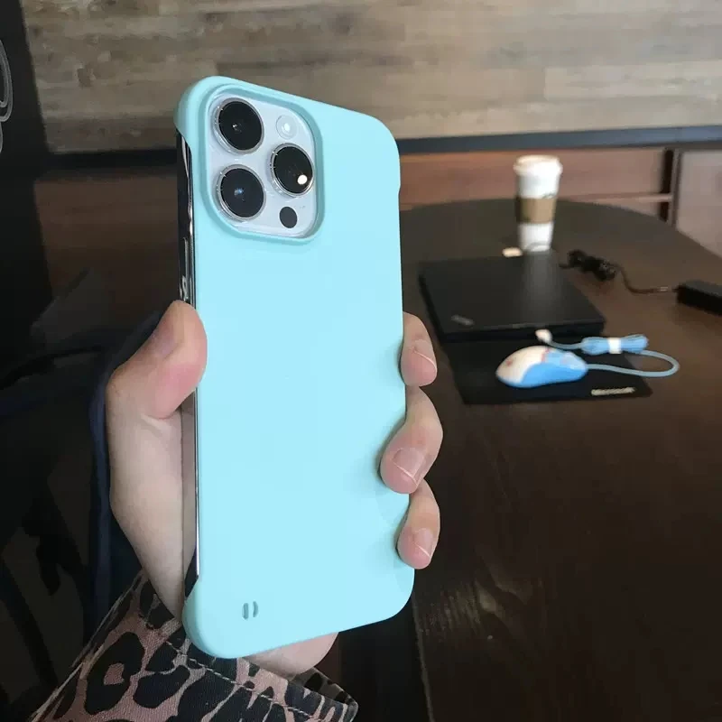 Sleek Ultra-Thin Frameless Shockproof Phone Case