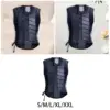 Equestrian Vest Professional Padded Horse Riding Vest Black Zipper Protector Gear Waistcoat 3