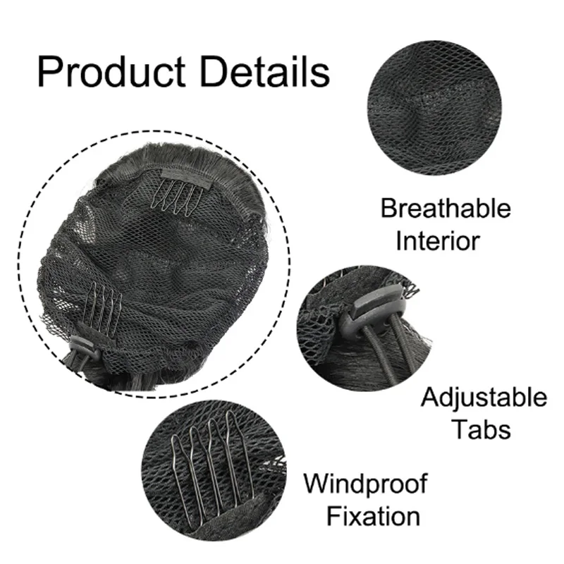 H&STAR 168Inch Synthetic Mini Drawstring Fishnone Ponytail Extensions  Heat Resistant  Braided Ponytails Extensions For Women G