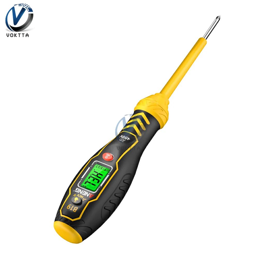 AC 30V-1000V 전압 표시기 테스터 고정밀 전기 드라이버 펜 NCV 유도 회로 ON/OFF 전압 검출기