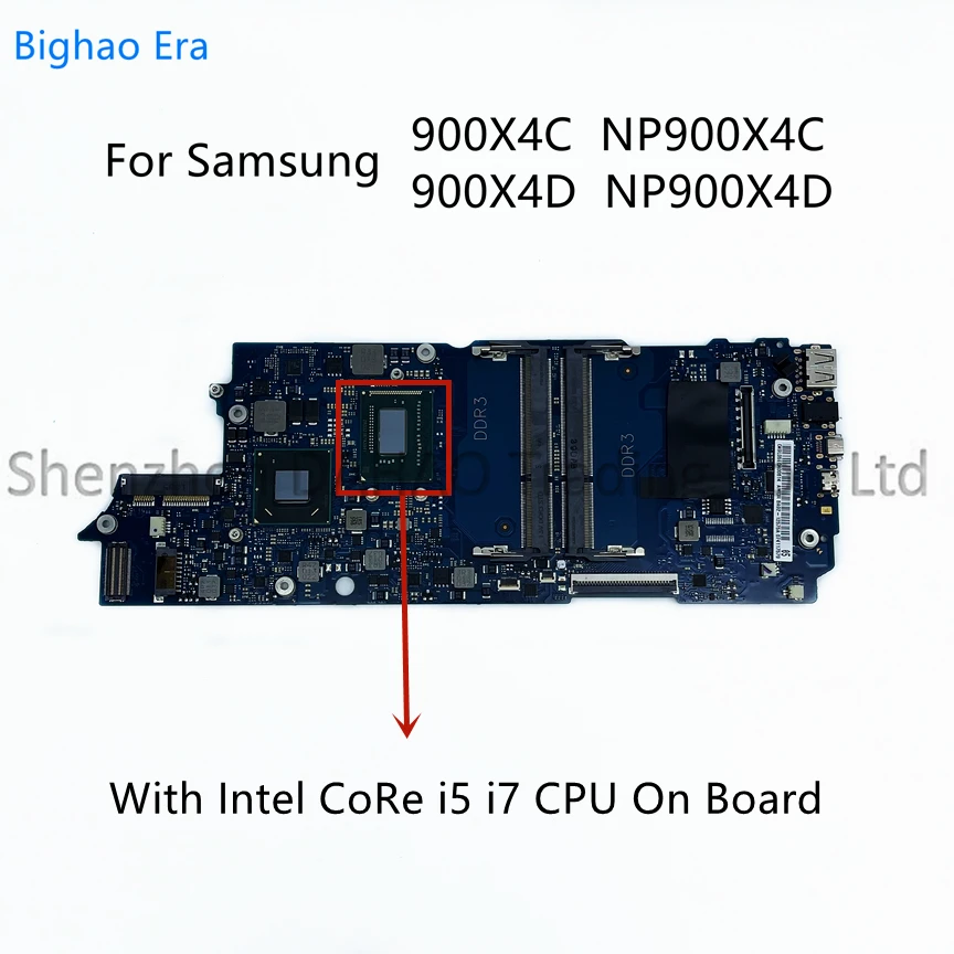 

For Samsung 900X4C 900X4D NP900X4C Laptop Motherboard With i5-3317U i7-3537U CPU BA41-02319A BA92-12577A BA92-12575A BA92-10642B