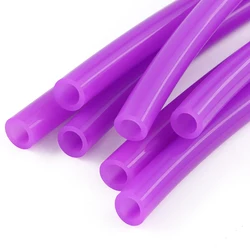 Flexible Food Grade Silicone Tube - Soft Nontoxic Rubber Hose for Drinking and Water Connection (5M) (Purple)