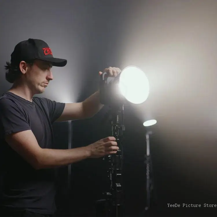 ZHIYUN MOLUS COB LED 조명 2700K-6500K 사진 조명 스튜디오 사진 램프, 사진 조명용 앱 제어, G300 300W