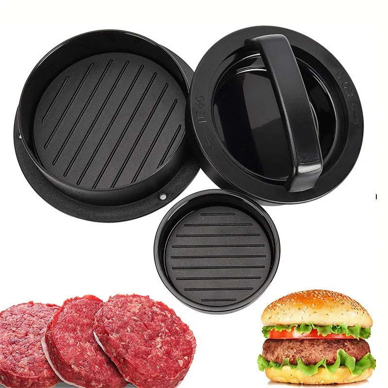 Non-Stick Round Hamburger Patty Maker - Kitchen Gadget
