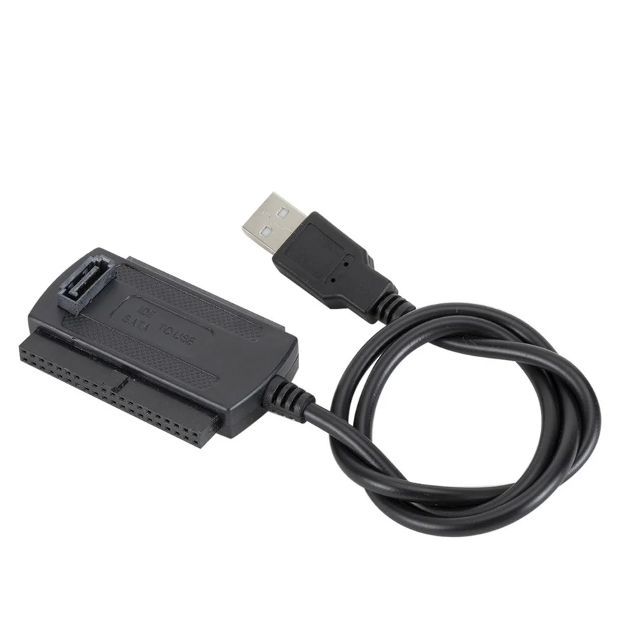 Pzzpss-cabo Adaptador de Disco Rígido em Sata para Usb Ide Usb 2.0 Sata 5.25 S-ata 25 35 Polegadas Hdd para pc Laptop - Imagem 2