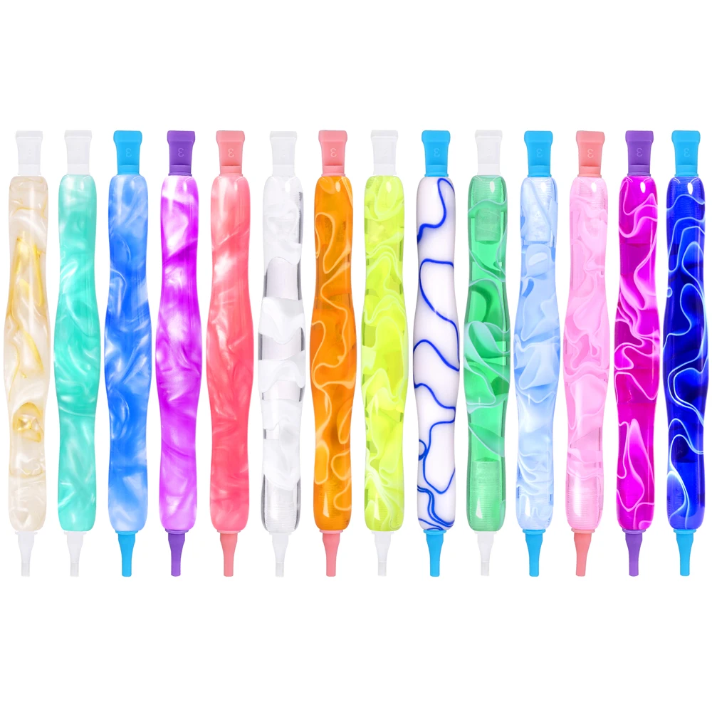 Praise V Do 5D 다이아몬드 페인팅 아트 드릴, 도트 비드 나사 펜 전용 도구 액세서리 키트, 라인석 보석 피커 