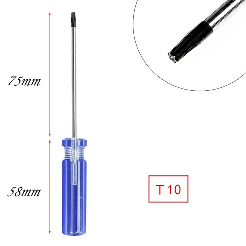 Magnetic Torx Screwdriver Sets Precision T6 T8 T9 T10 Torx Security Repair Tool Kit for Xbox 360 Wireless Controller FIF66 - Image 9