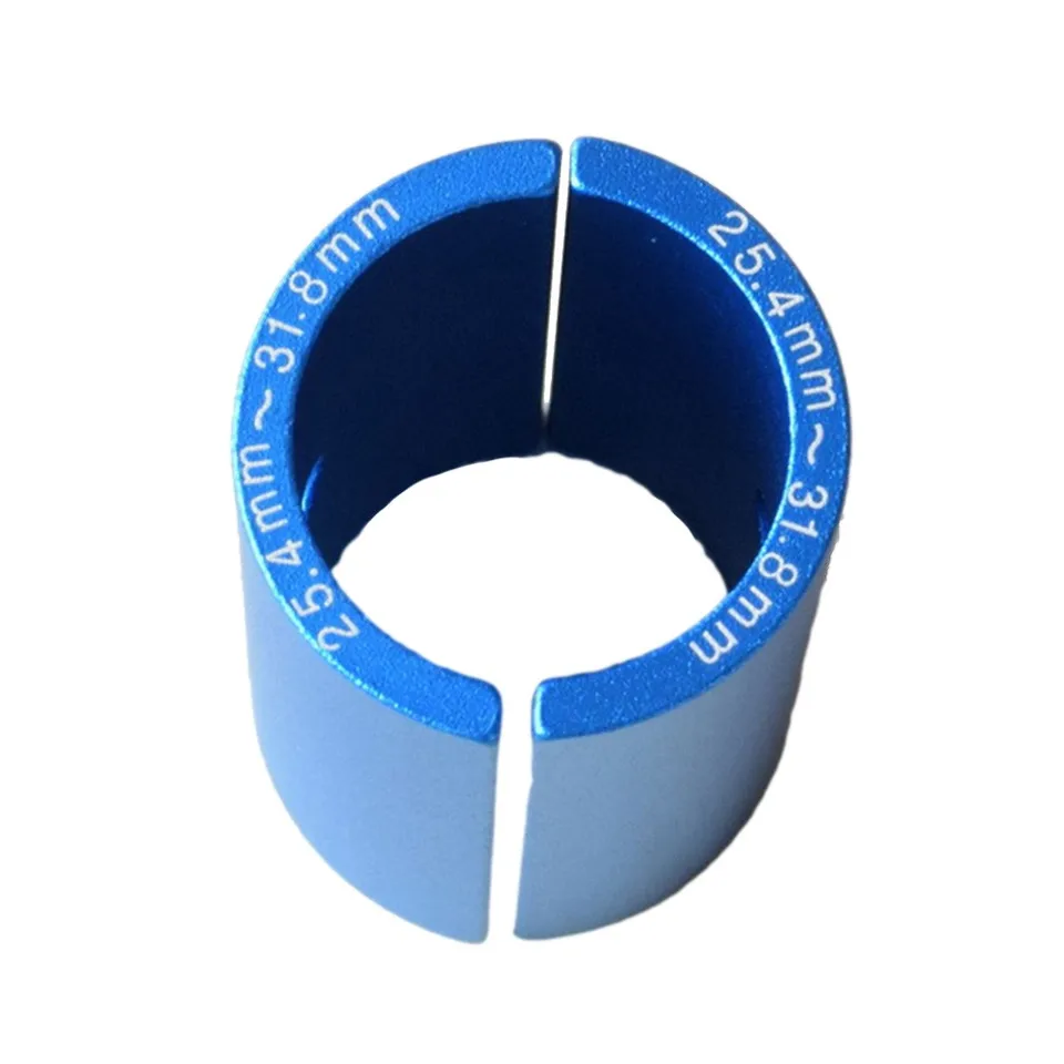 4 Cales De Guidon Vélo 25.4-31.8mm En Alliage Aluminium - Adaptateurs Tige Guidon VTT Rouge